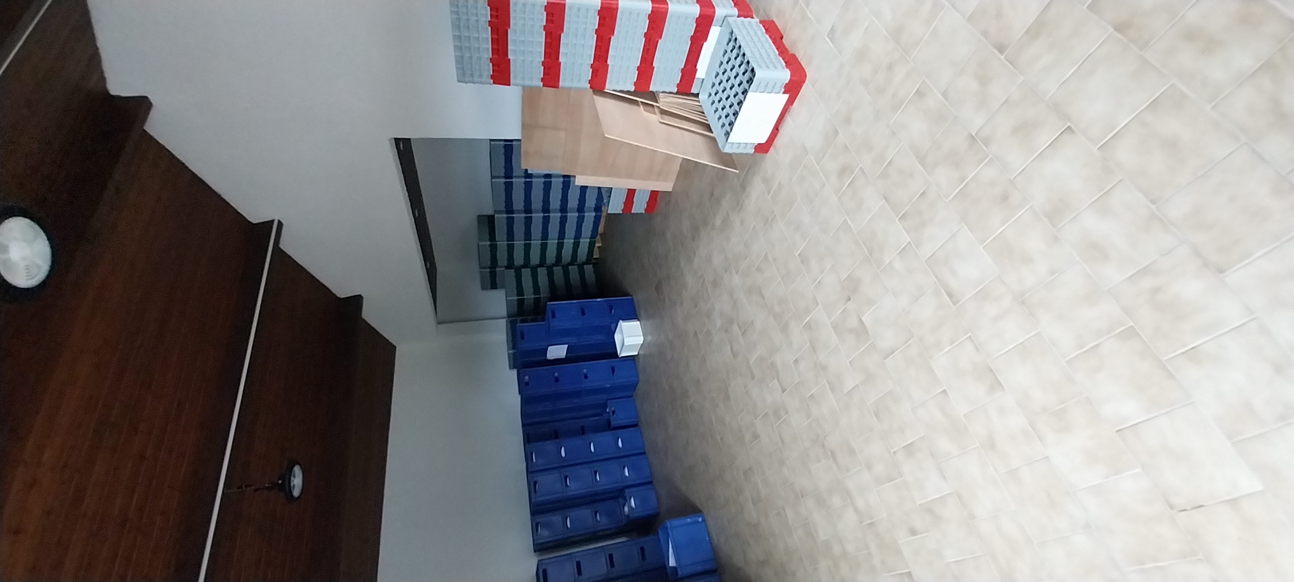 Installation de la vaisselle