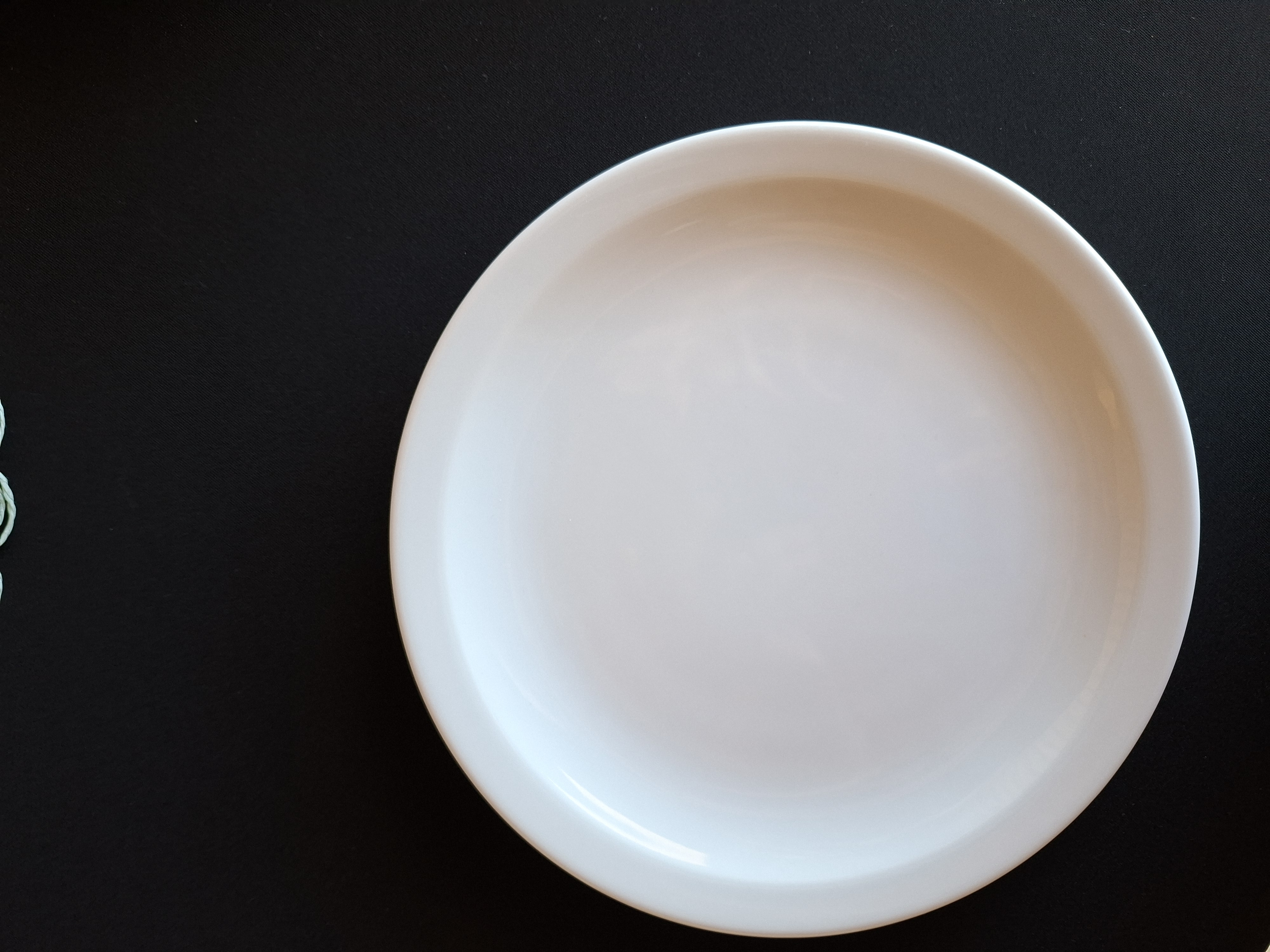 ASSIETTE PLATE  SOLO 27cm - 0.25 euros